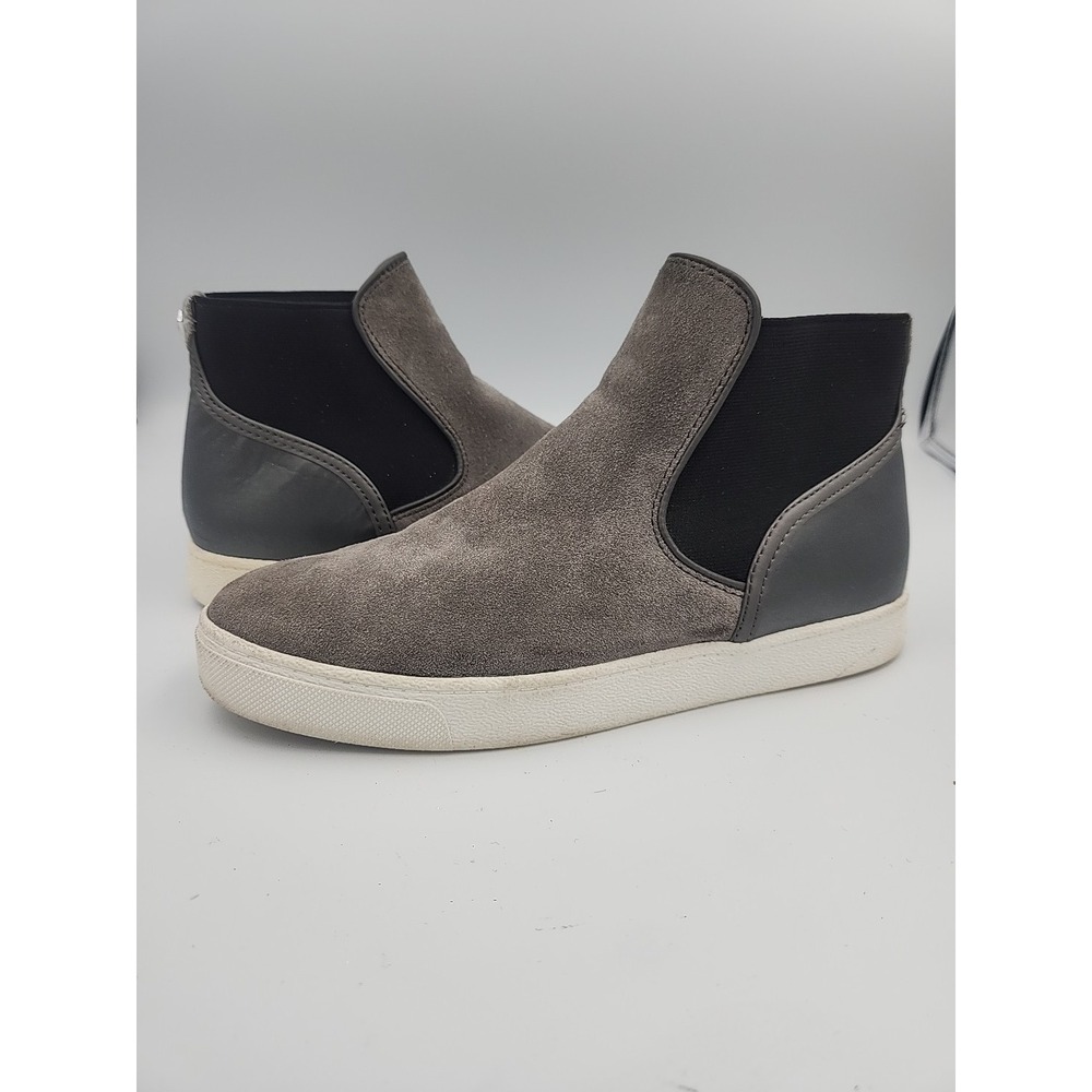 Sam Edelman Gray Margot High Top Sneaker Ankle Boot Women's 8.5
